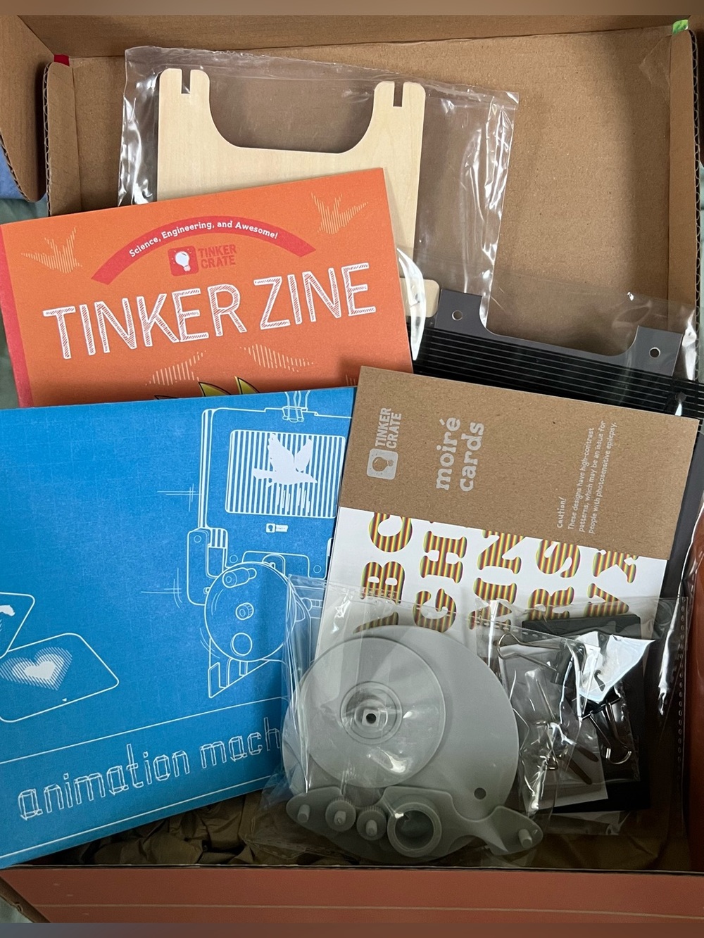 NWT KiwiCo Tinker Crate - make your own animation machine